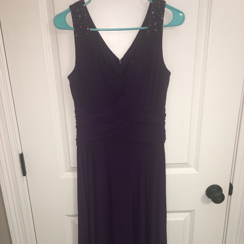 ❤️Deep purple cocktail dress by Jessica Howard